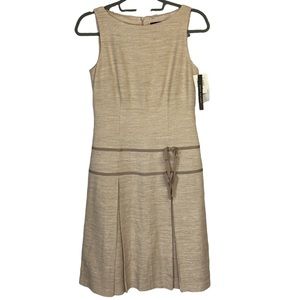 NWT David Meister Sleeveless Midi Dress Sz 2